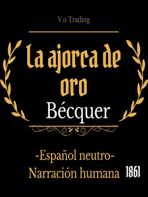 cover image of La ajorca de oro